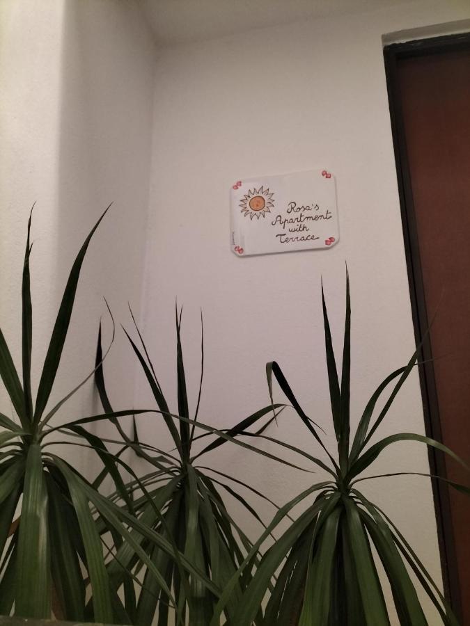 Rosa'S Apartment With Terrace Cagliari Dış mekan fotoğraf