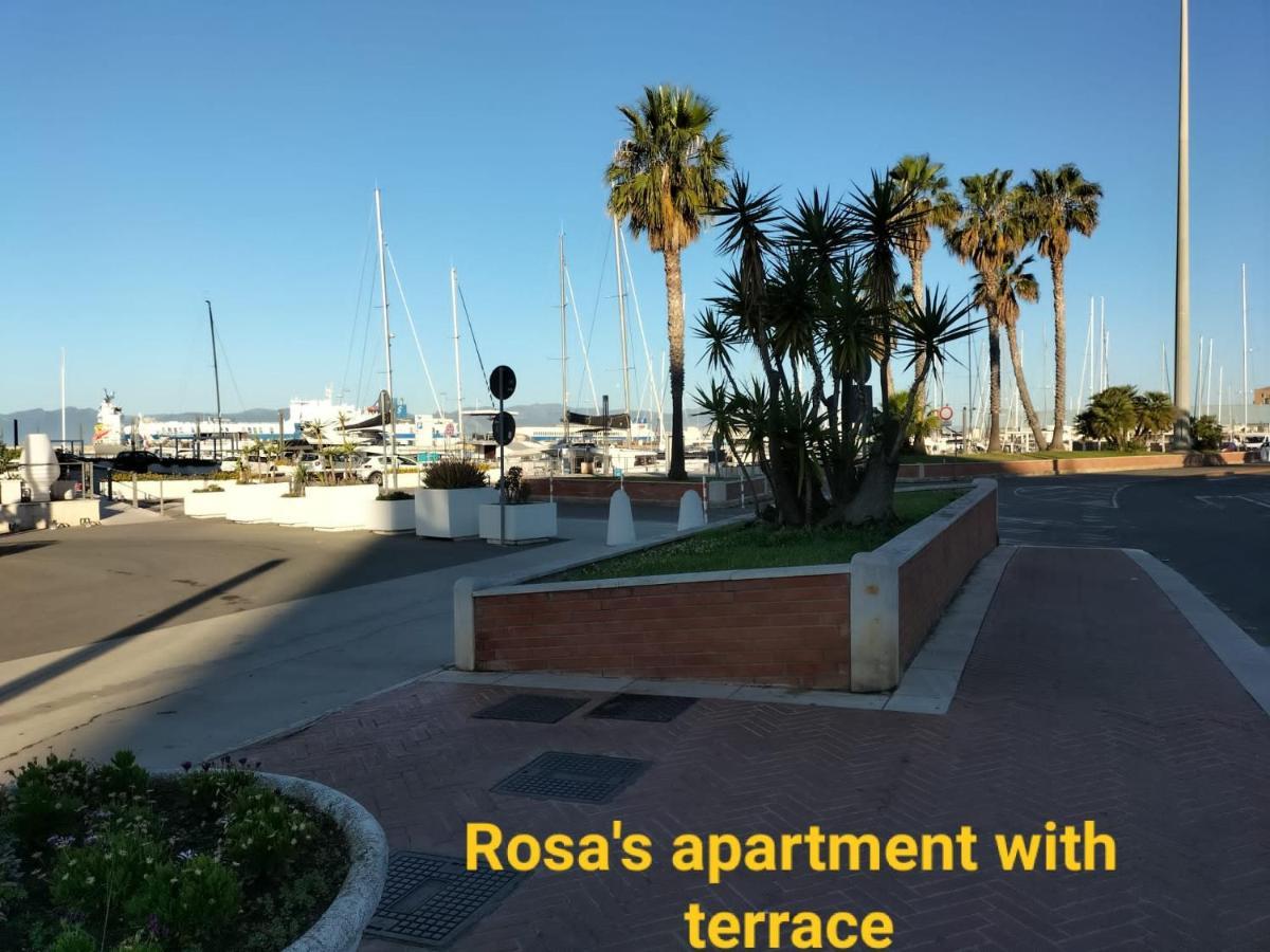 Rosa'S Apartment With Terrace Cagliari Dış mekan fotoğraf